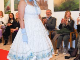 Fashion Show in der Contemplor Galerie Wien am 14. 03. 2024